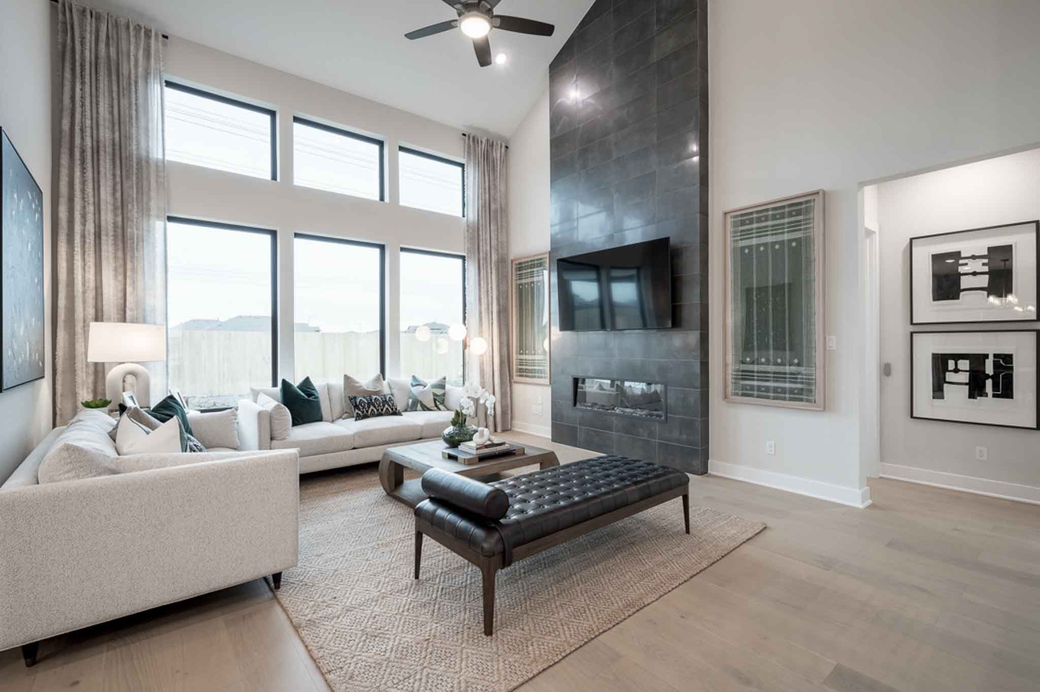 Barnhart Plan | Elevation E | Great Room