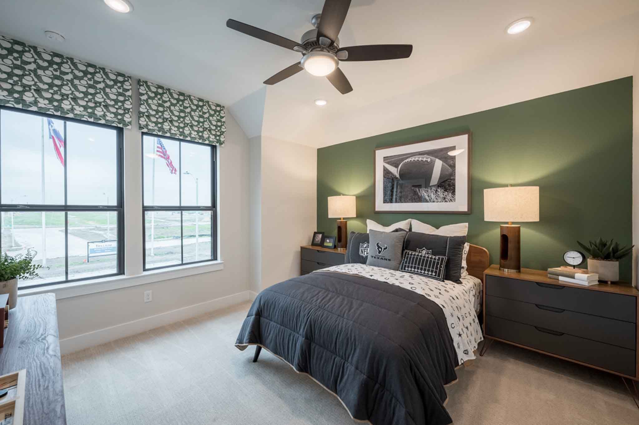 Barnhart Plan | Elevation E | Secondary Bed