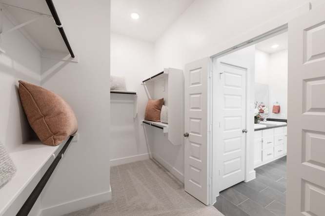 Representative Only | Cormorant Model | Primary Walk-In Closet