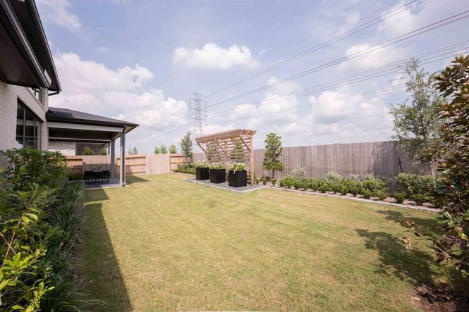 Barnhart Plan | Elevation E | Backyard