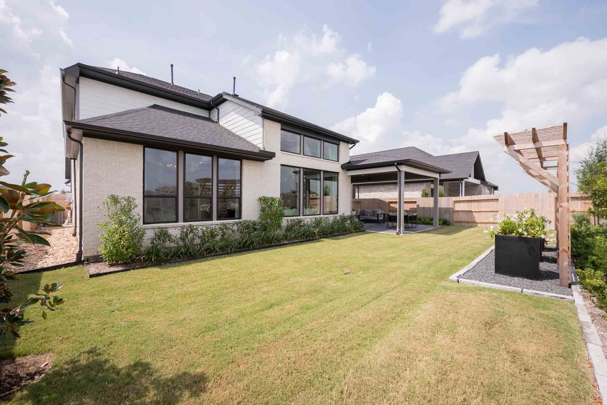 Barnhart Plan | Elevation E | Backyard