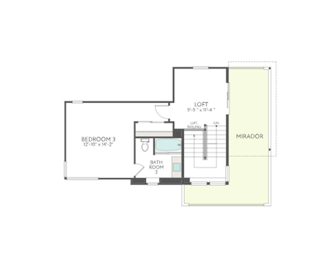 Plan 2 - Second Floor