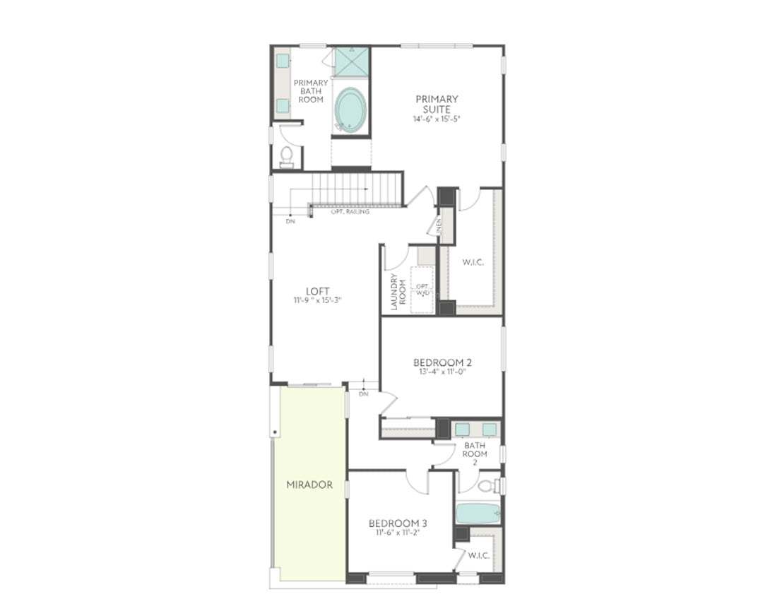 Plan 3 - Second Floor