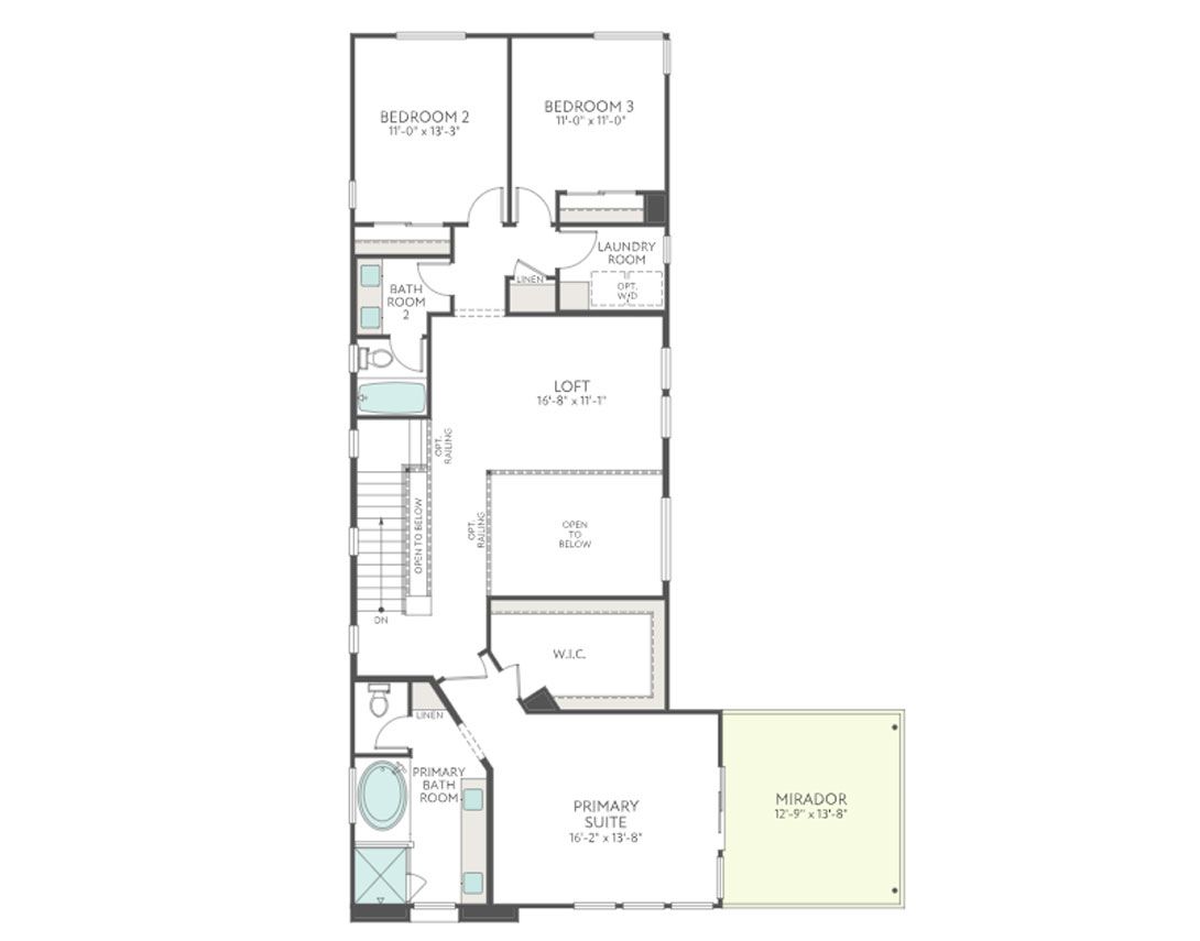 Plan 4 - Second Floor