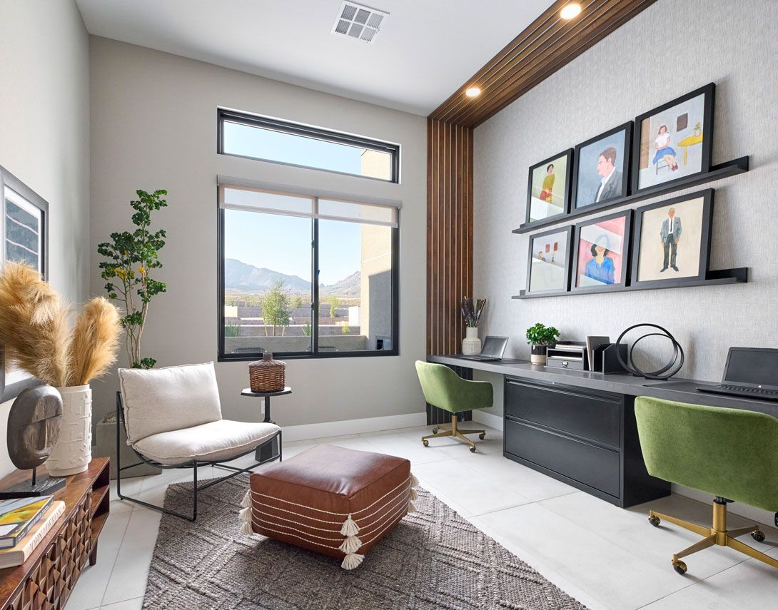 Residence 6 | Preliminary Rendering - Office