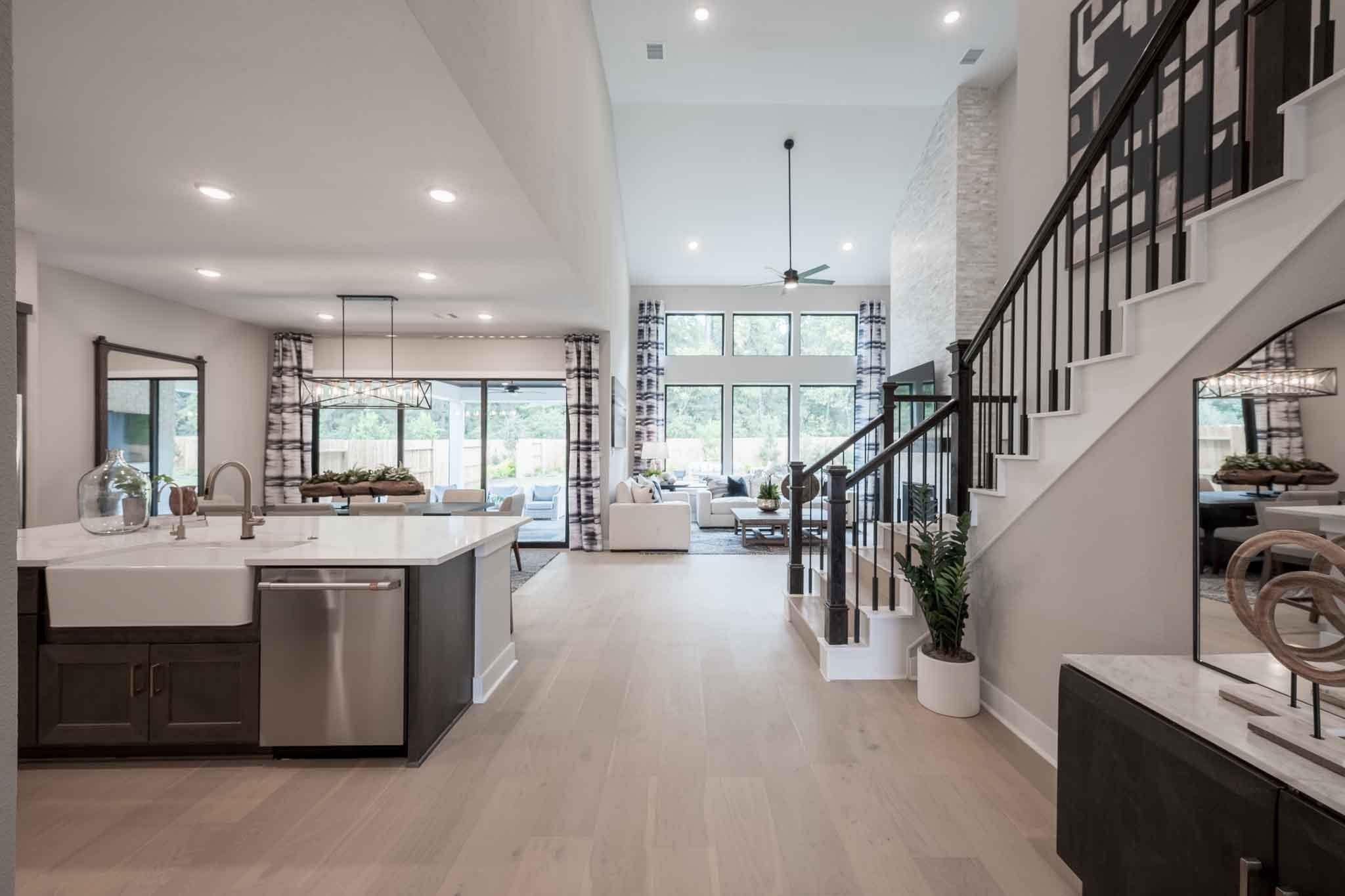 Barnhart Plan | Representative Only | Foyer & Kitchen