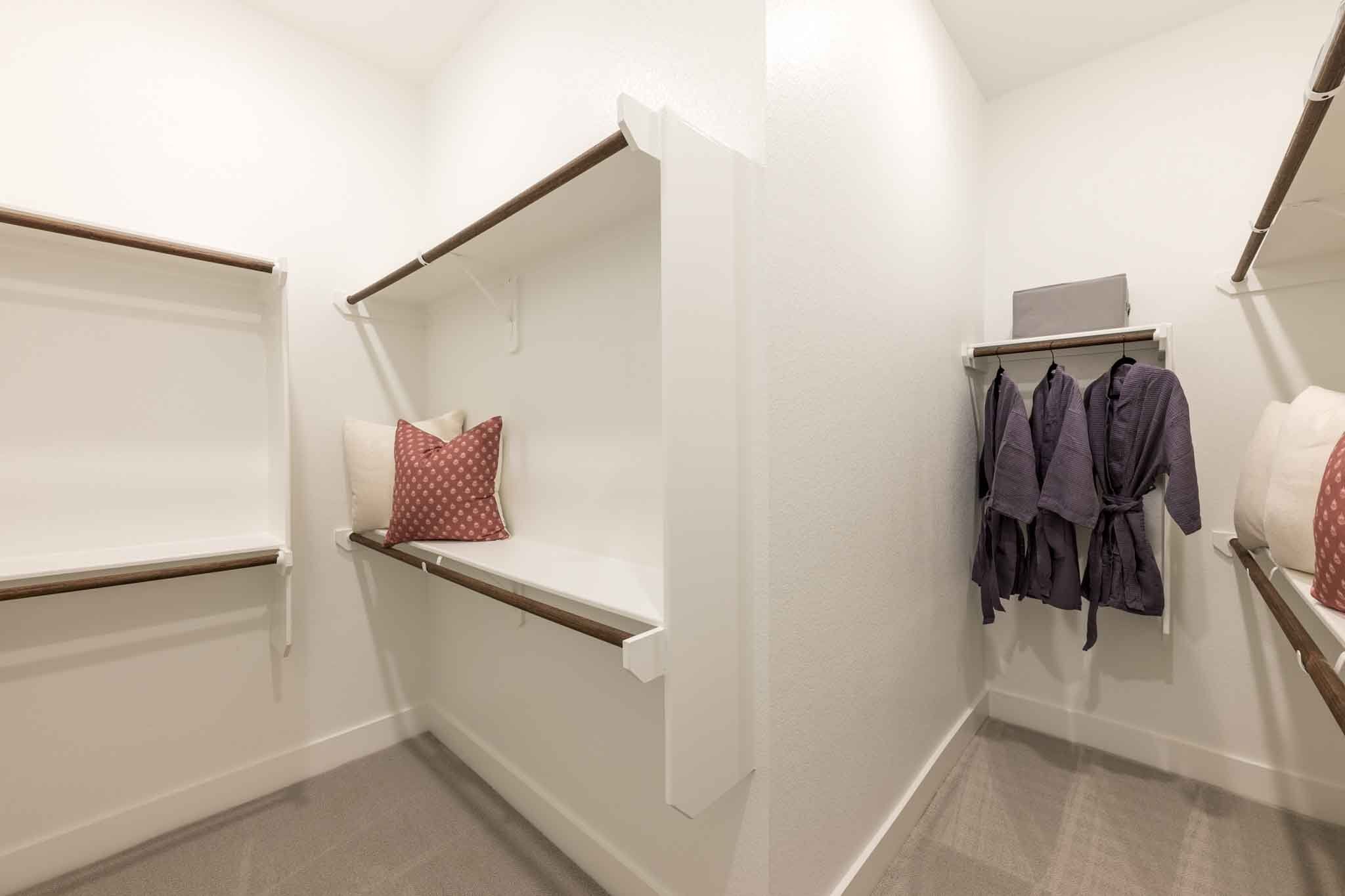 Martin Model | Primary Walk-In Closet