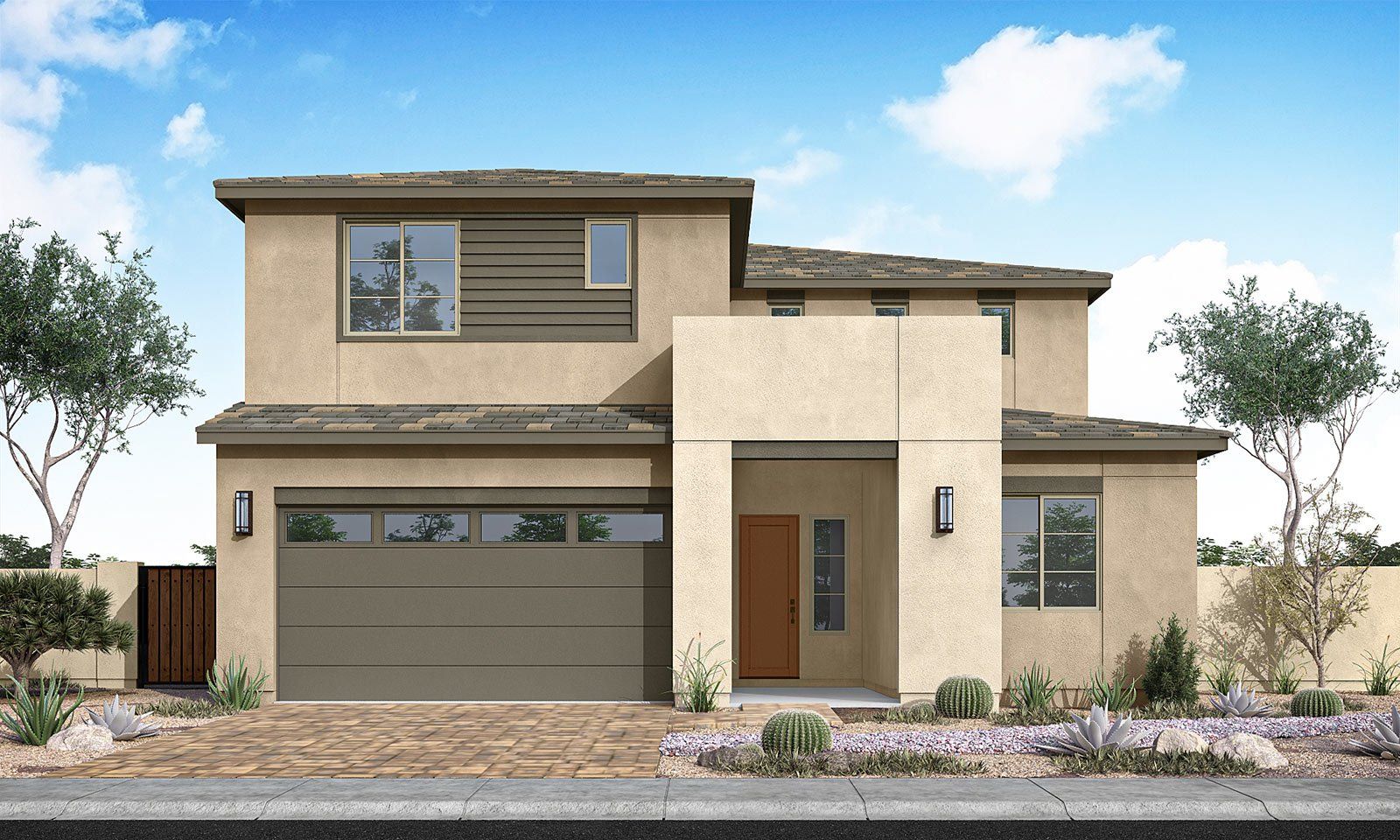 Safflower Plan 40-4 | Exterior Style C