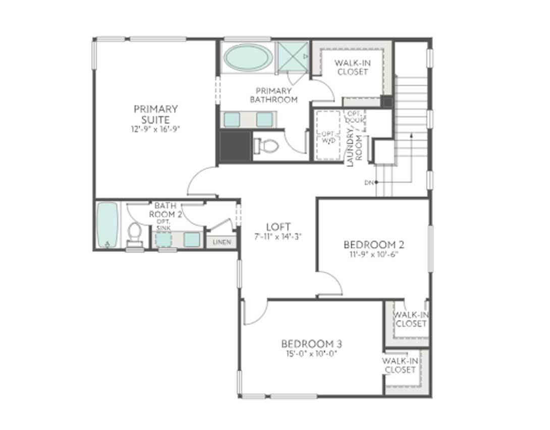 Plan 1 | Second Floor
