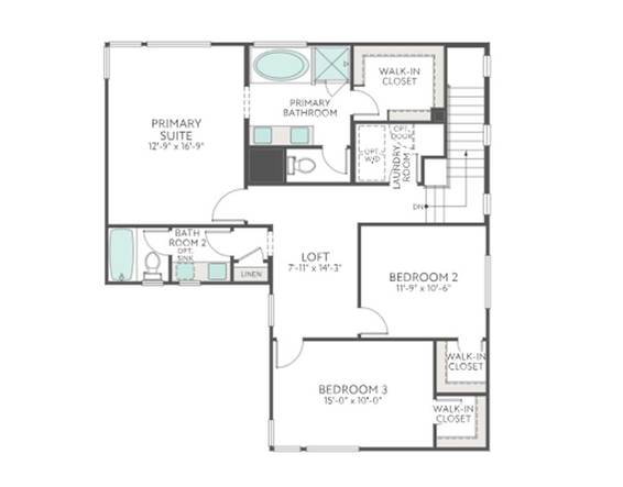 Plan 1 | Second Floor