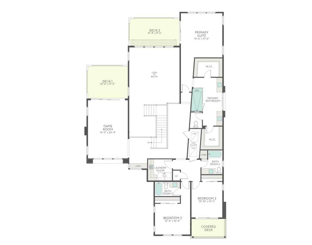 Residence 4 - Second Floor