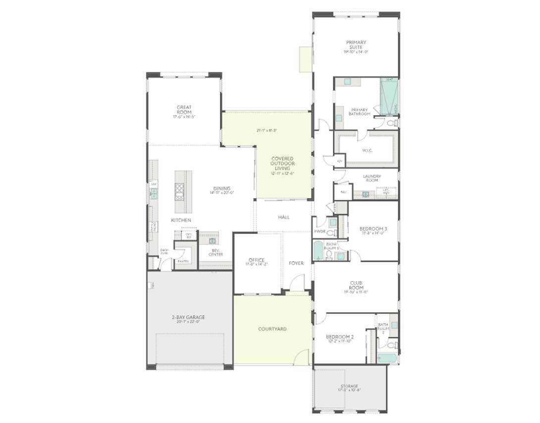 Residence 1 - First Floor