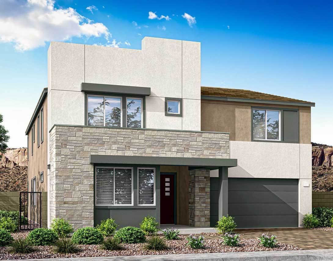 Plan 4 | Elevation C | Modern