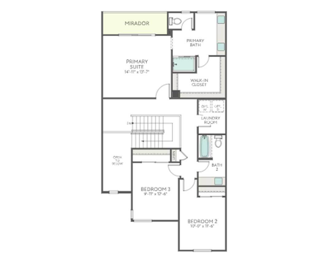 Plan 2X | Second Floor