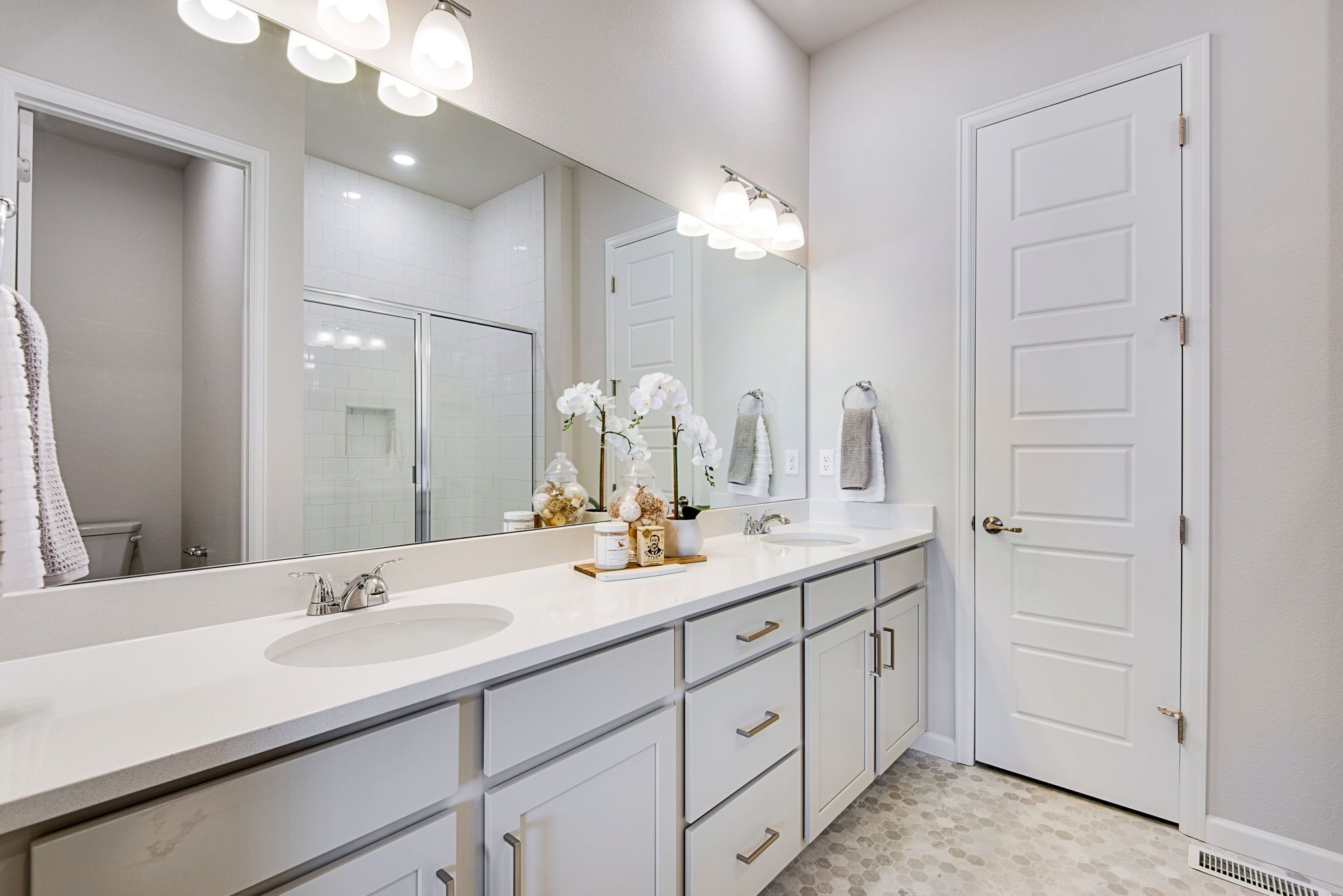 Luxurious bathrooms, so you can treat every day like a spa day