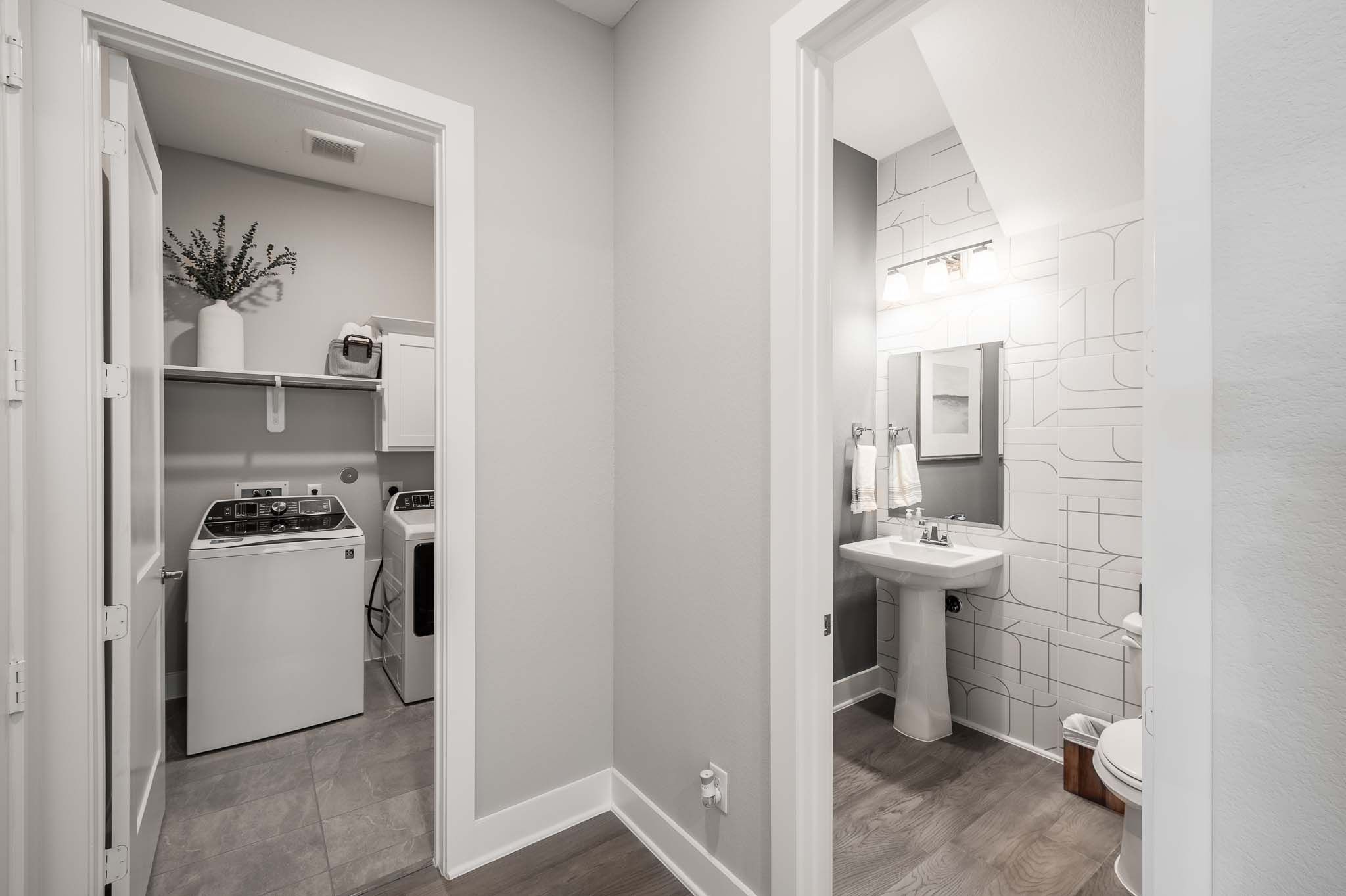 Representative Only | Barnhart Plan | Powder & Laundry Room