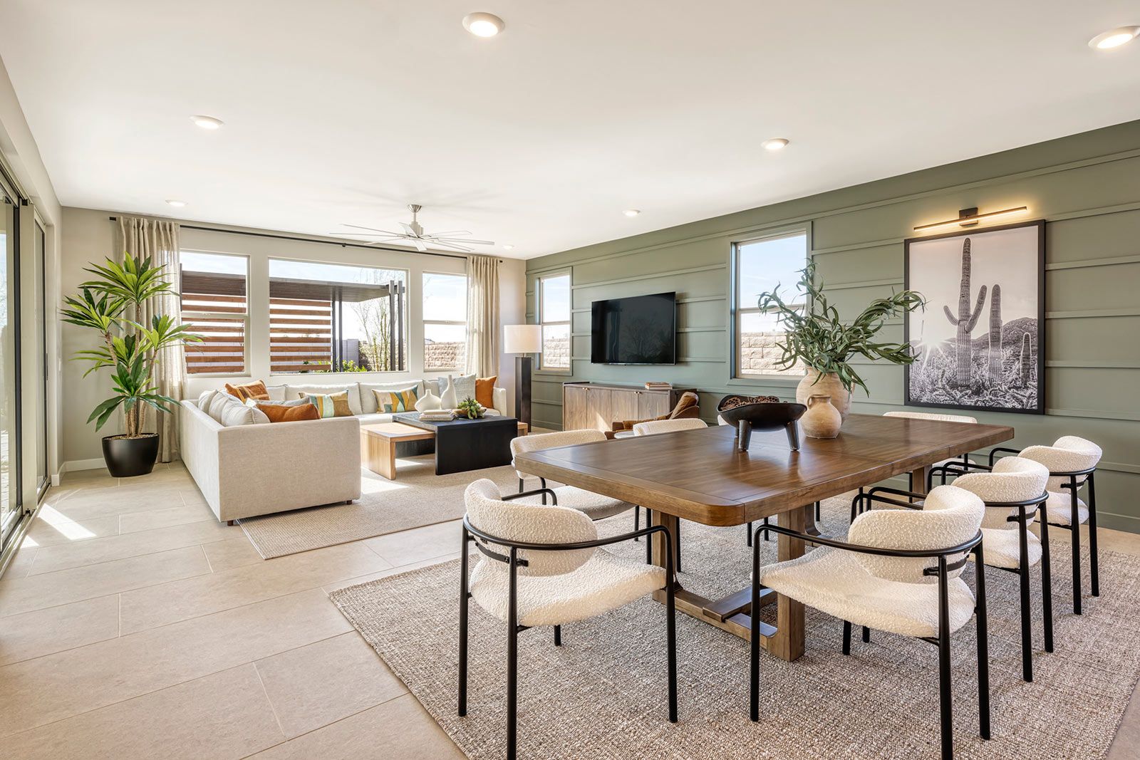 Sycamore Model | Dining and Great Room