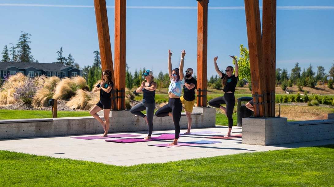 Yoga at Discovery Park