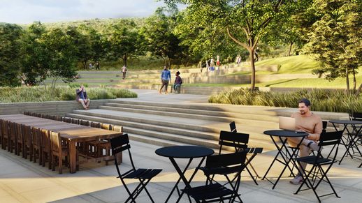 Welcoming spaces for community gatherings and activities.