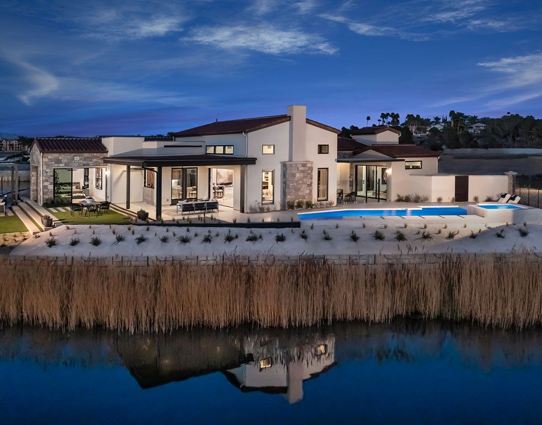 Residence 2 | Dusk Scene | Rear Exterior