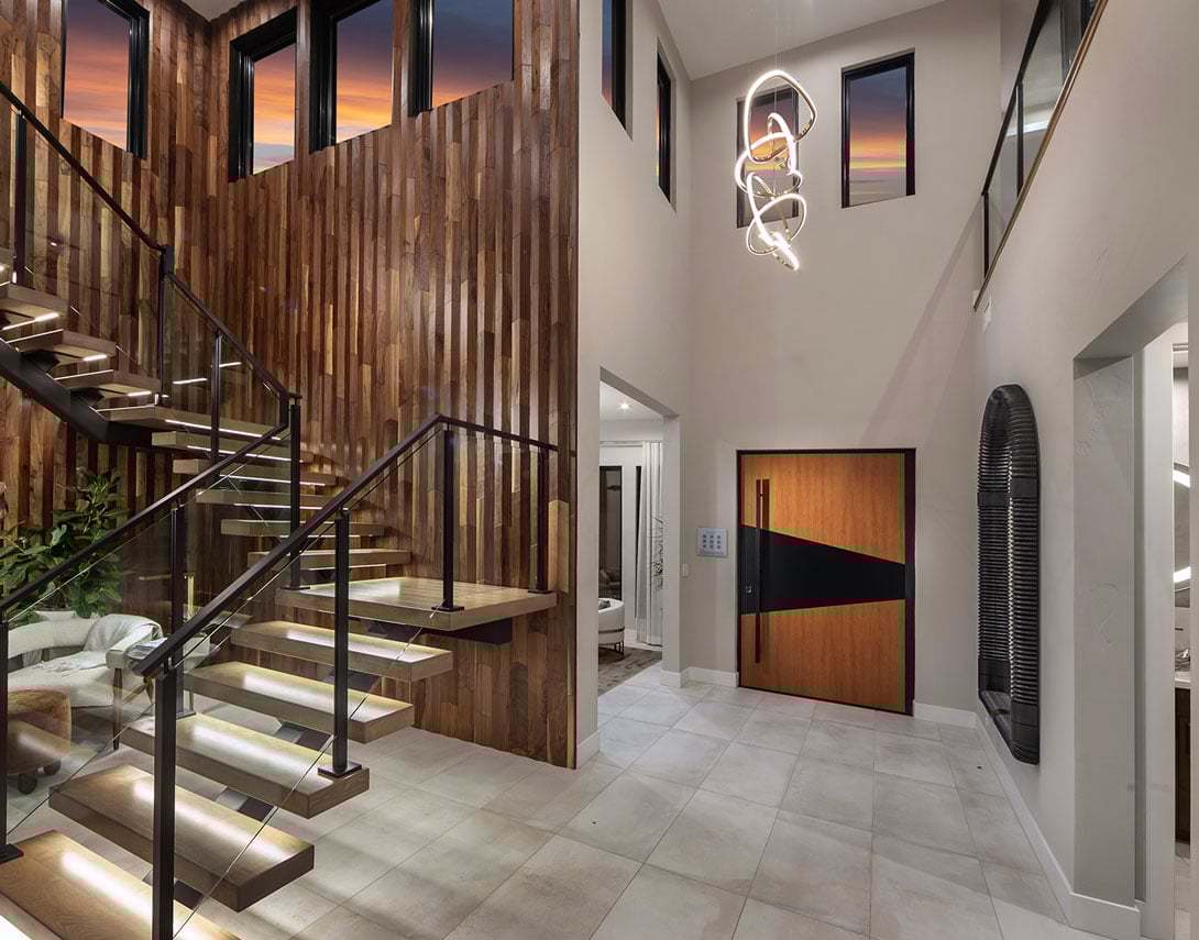 Residence 5 | Dusk Scene | Foyer