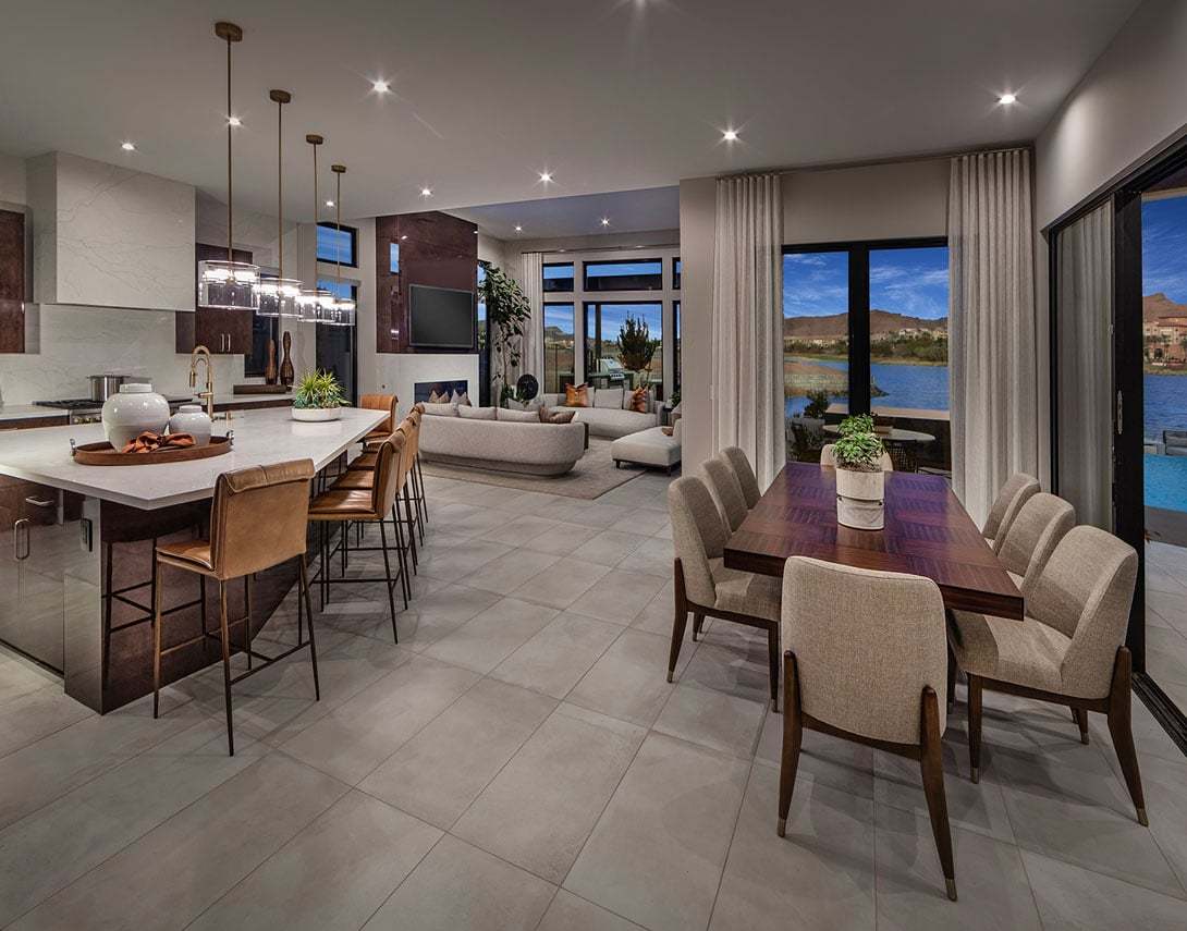 Residence 5 | Dusk Scene | Dining