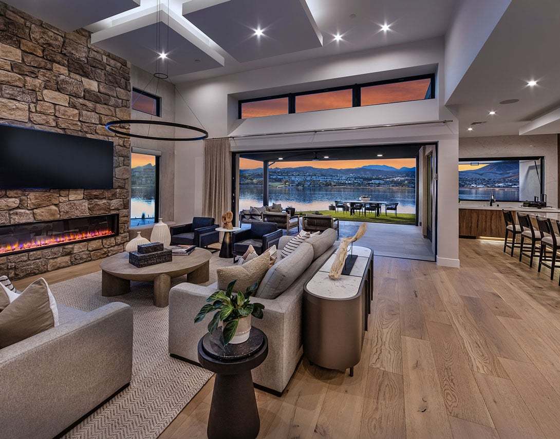 Residence 2 | Dusk Scene | Great Room