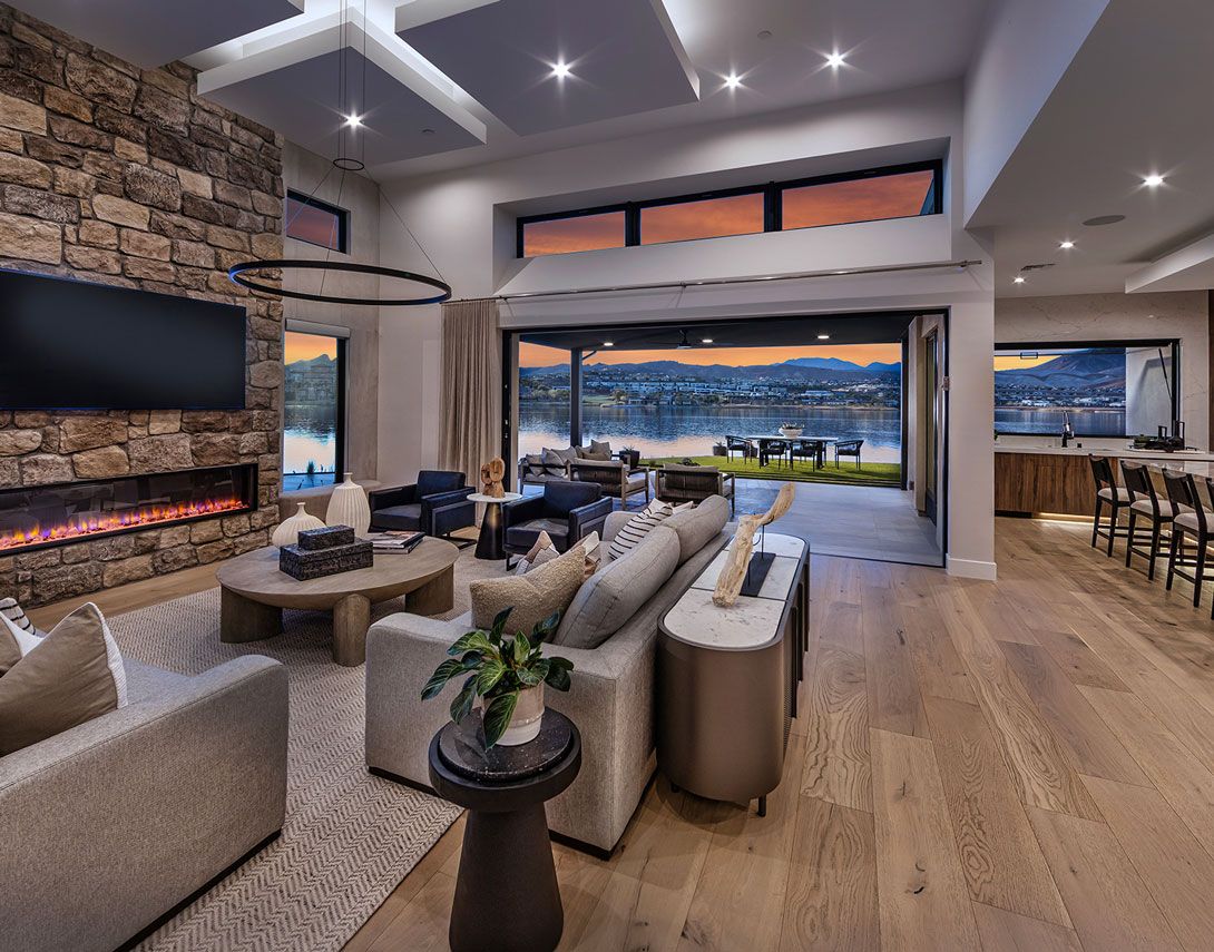 Residence 2 | Dusk Scene | Great Room