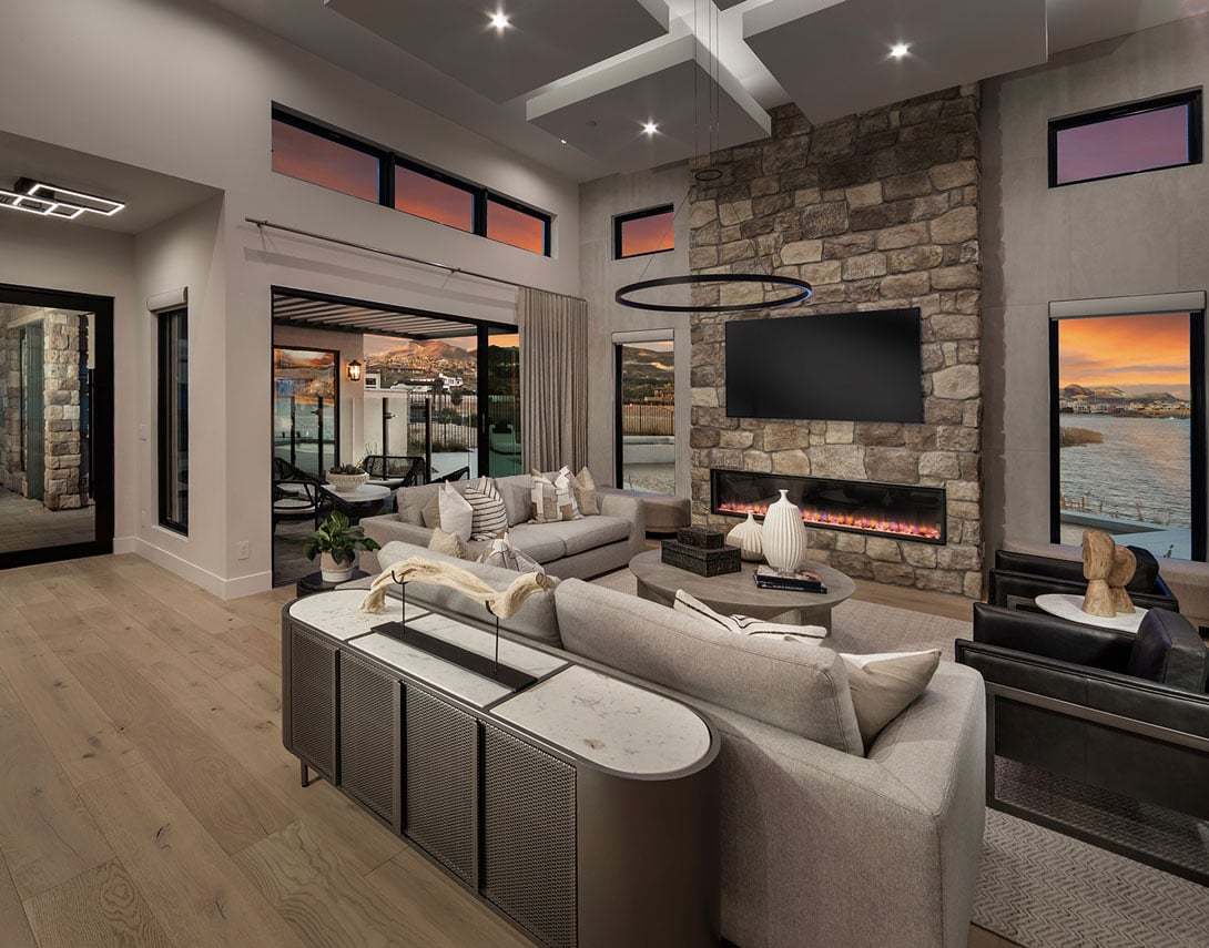 Residence 2 | Dusk Scene | Great Room