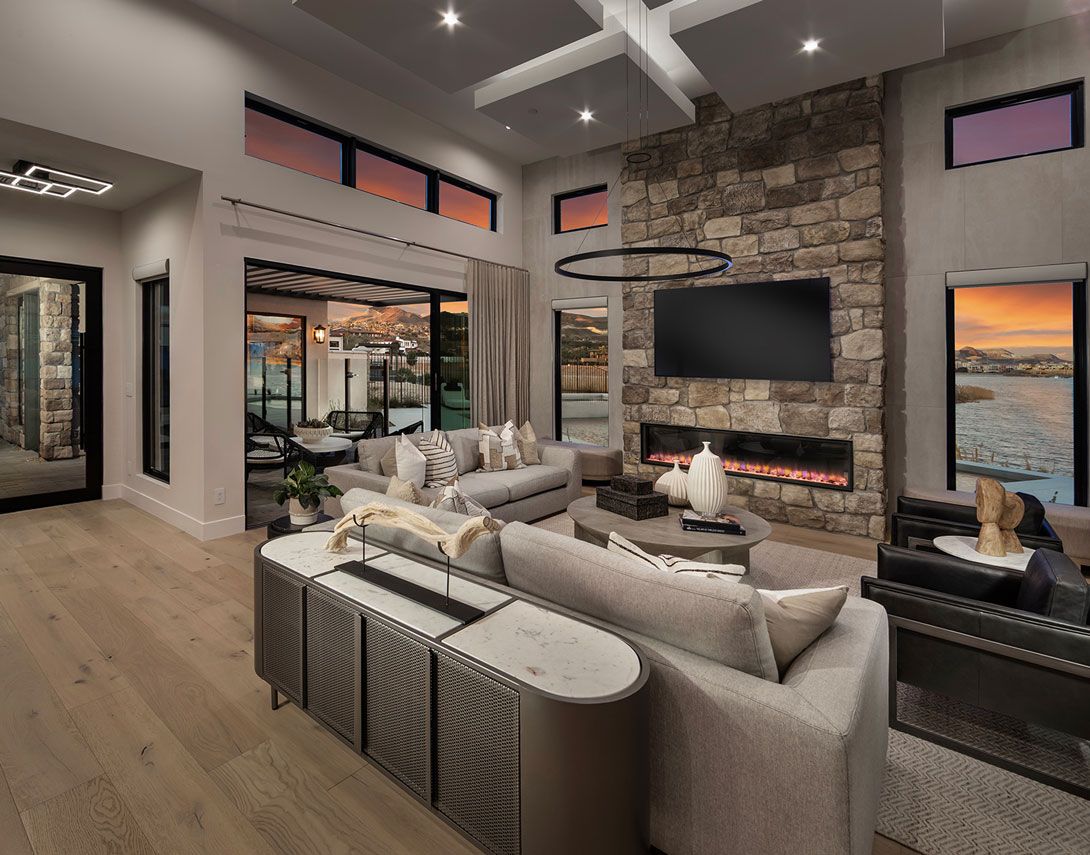 Residence 2 | Dusk Scene | Great Room