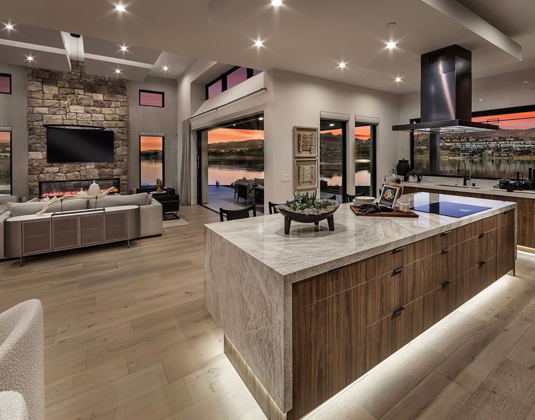 Residence 2 | Dusk Scene | Kitchen