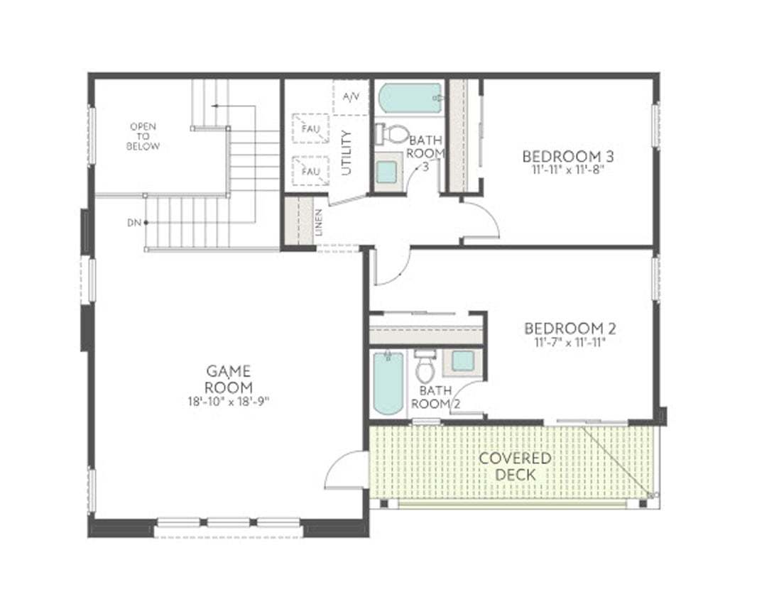 Residence 3 - Second Floor