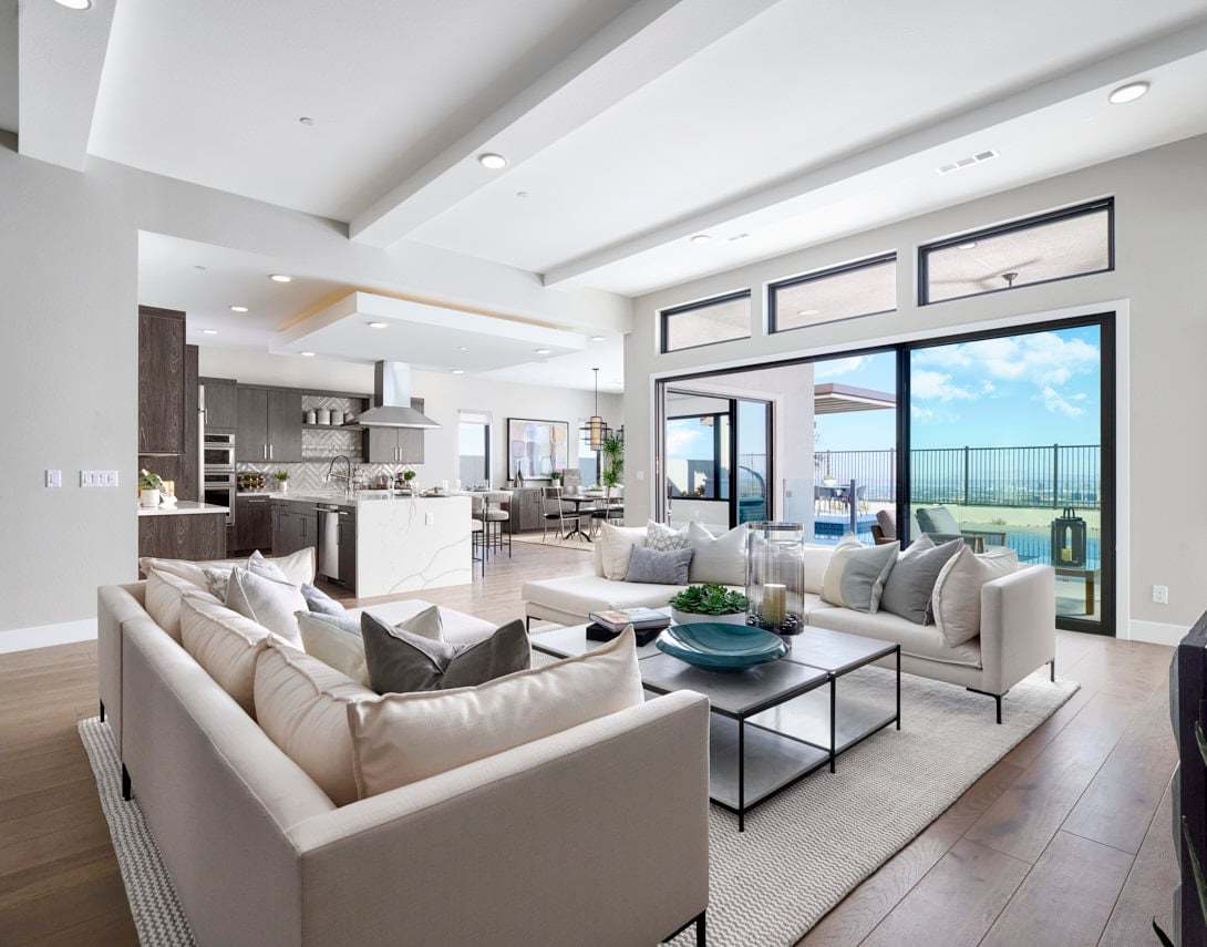 Plan 3 | Great Room - Preliminary Photography