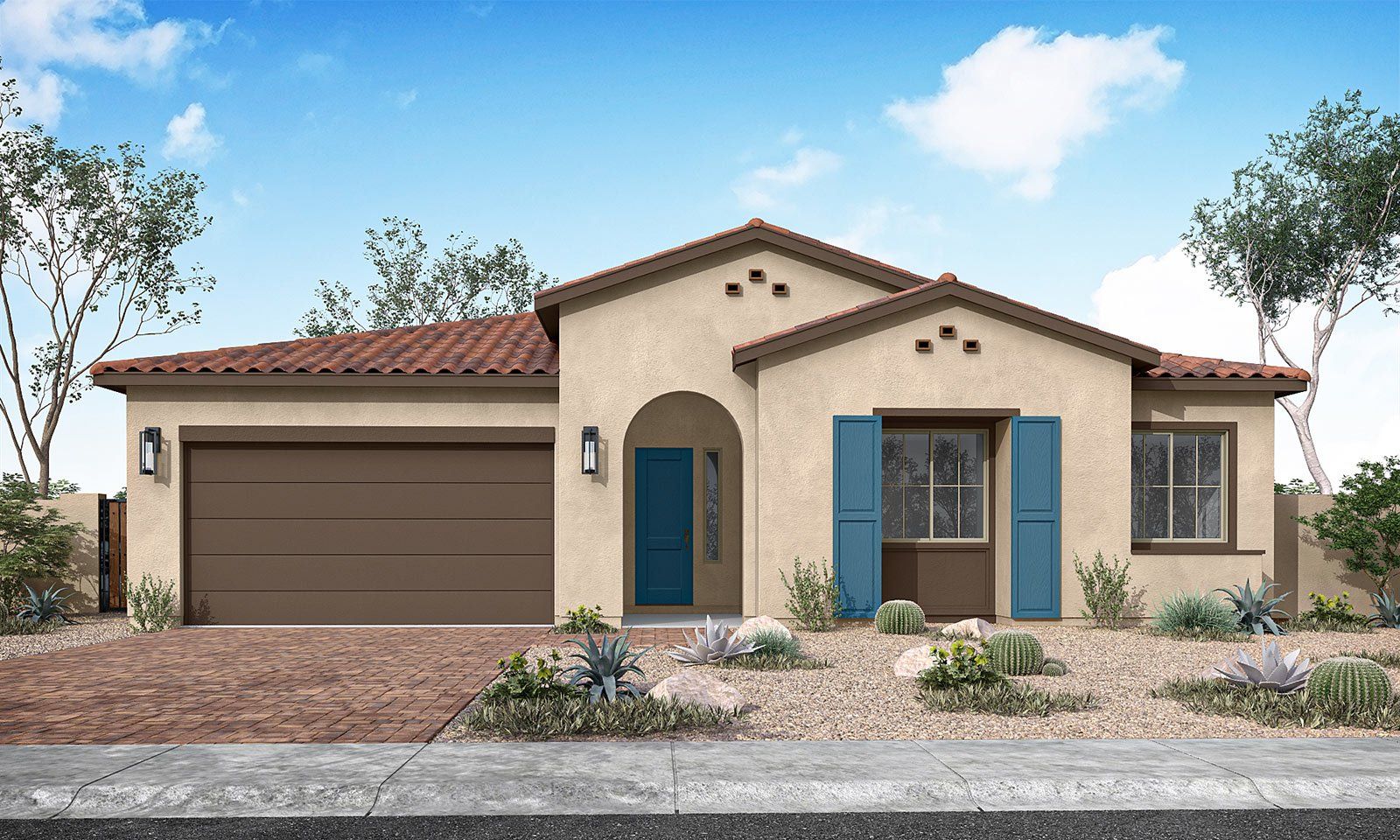 Spring Plan 50-2 | Exterior Style A