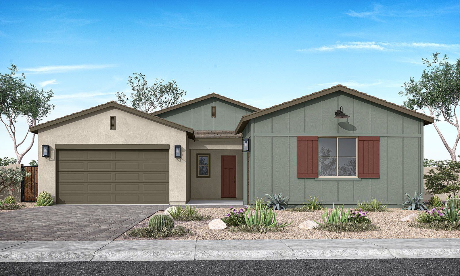 Gardenia Plan 5009 | Exterior Style C