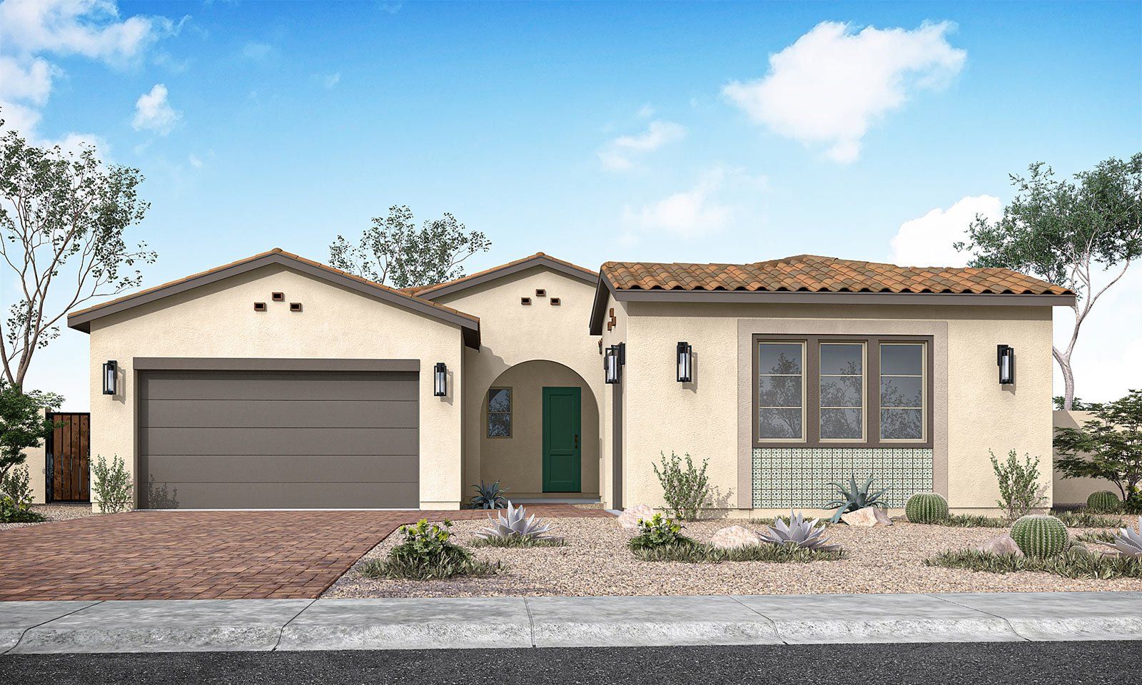 Gardenia Plan 5009 | Exterior Style A