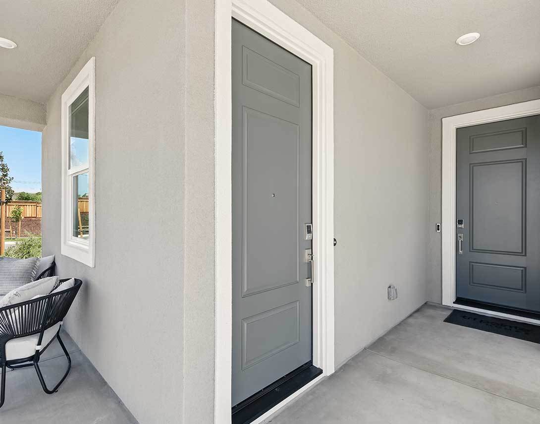 Porch with JADU Entrance