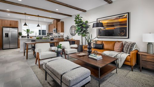 Great Room - Dining - Kitchen