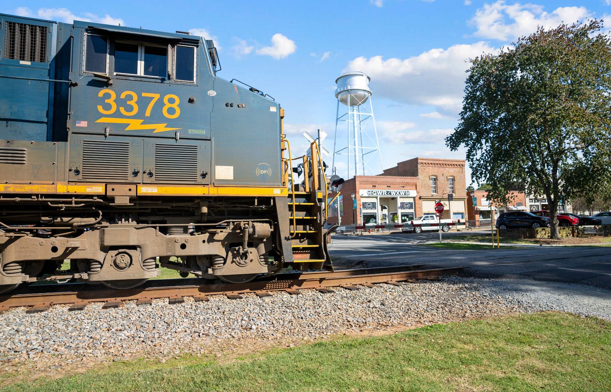 The original Waxhaw train depot, built in 1888, played a key role in the town’s growth. Once locat