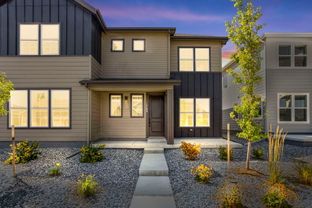 Plan D - Westside Crossing Townhomes: Berthoud, Colorado - Tri Pointe Homes