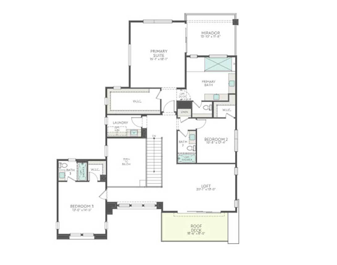 Plan 2 | Second Floor