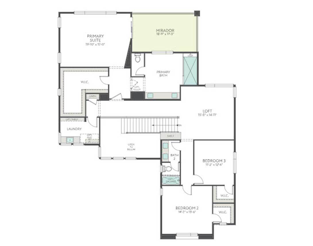 Plan 1 | Second Floor