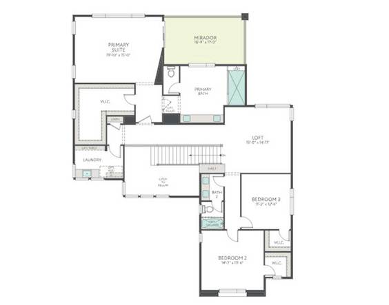 Plan 1 | Second Floor