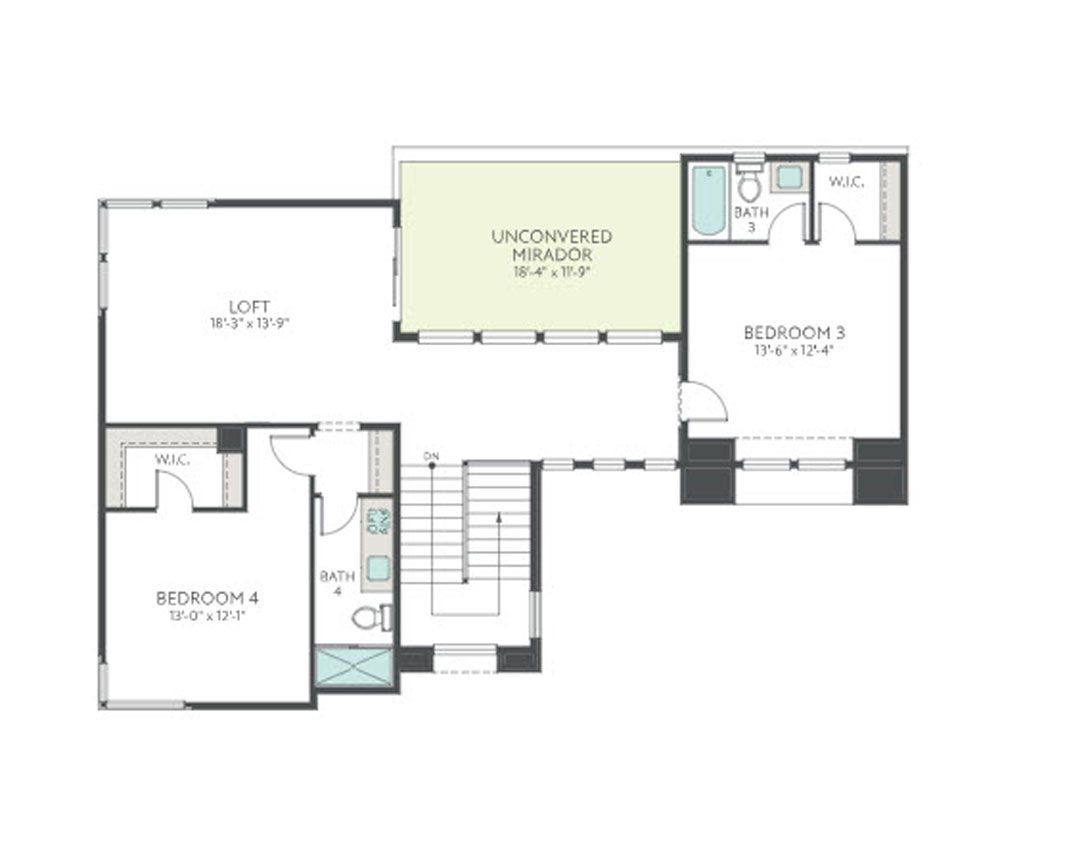 Plan 3 | Second Floor