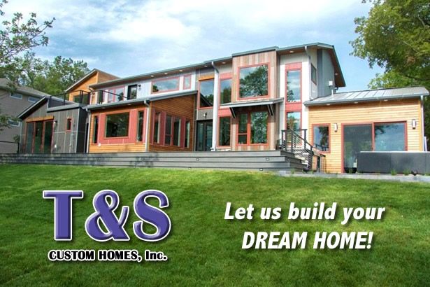 casa en T & S Custom Homes por T & S Custom Homes