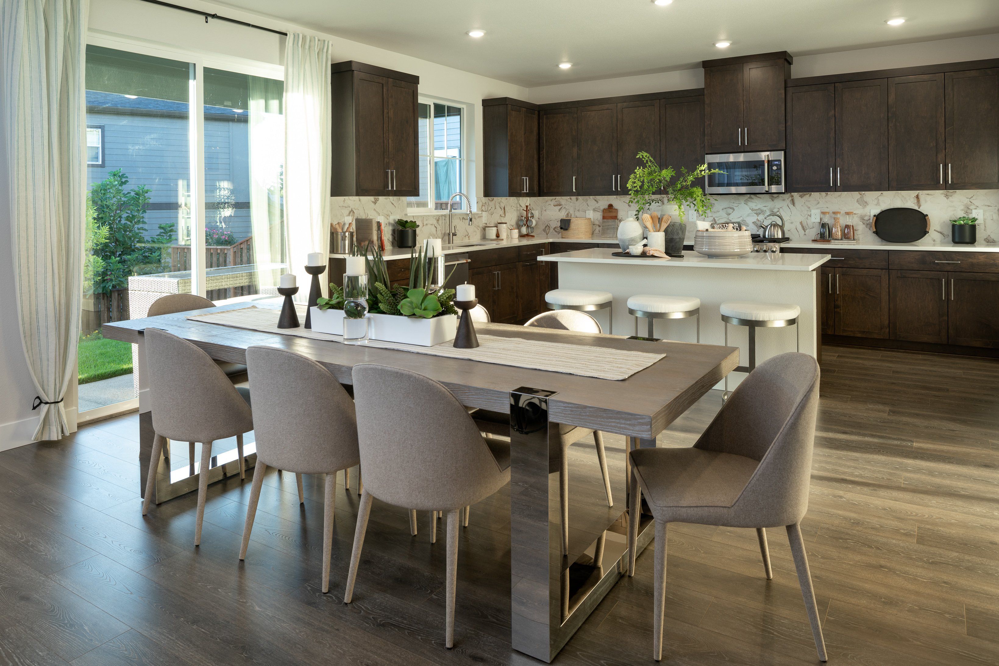 Ridgeline at Bethany Bayberry Dining Kitchen