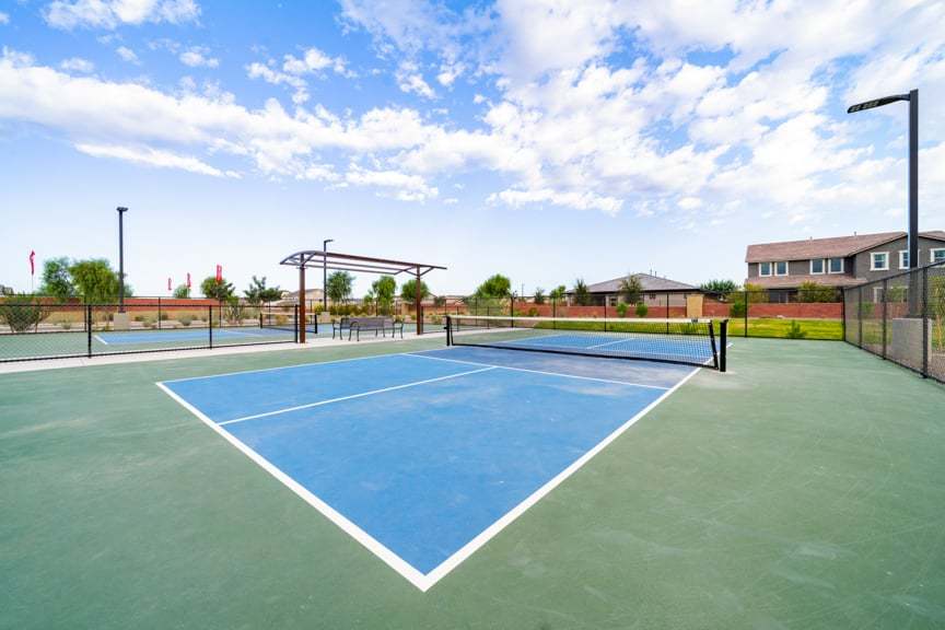 Pickleball court