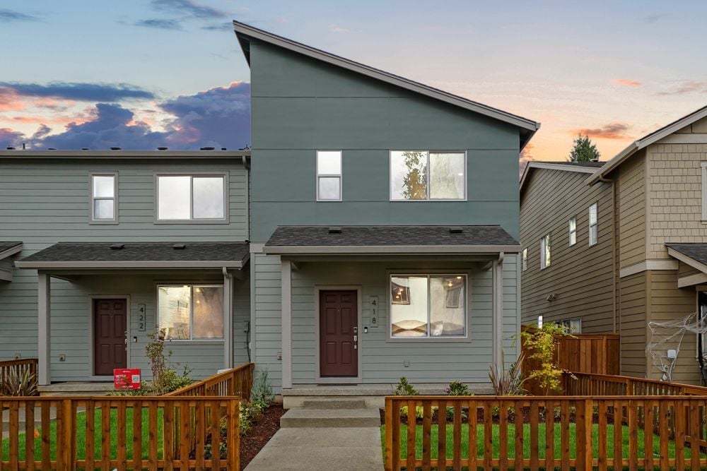 Bramble - Woodin Creek Station Townhomes: Battle Ground, Oregon - Taylor Morrison