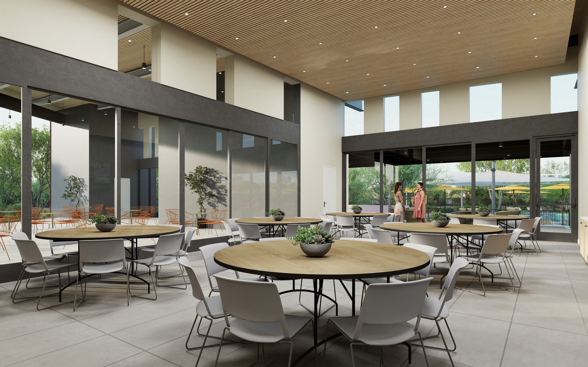The Nest dining area