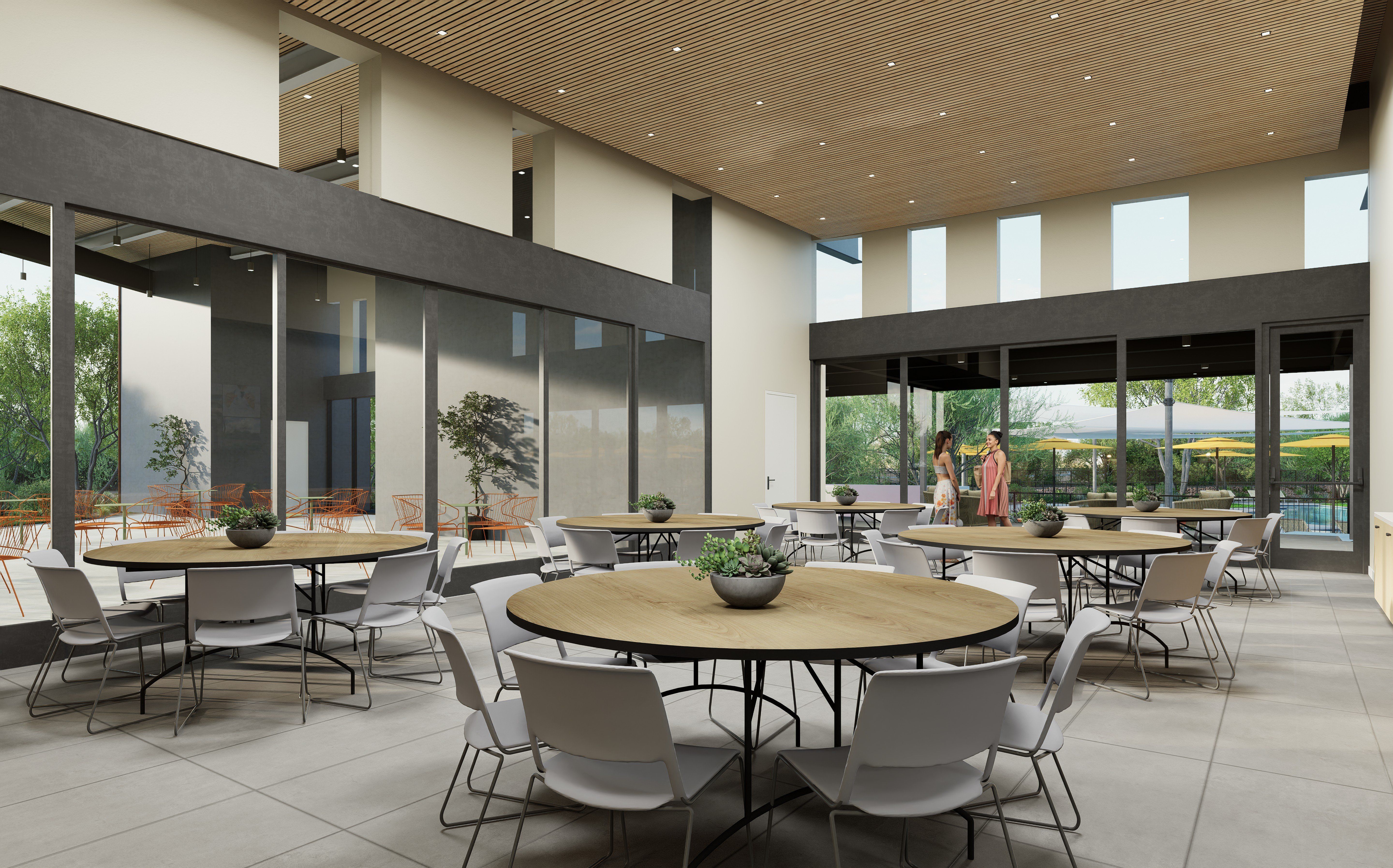 The Nest dining area